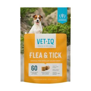 VetIQ Flea & Tick Chews for Dogs, 60 Count