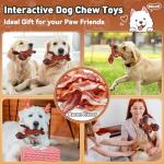 Indestructible Squeaky Dog Toys for Aggressive Chewers