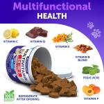 Dog Multivitamin Chews with Glucosamine - 120 Count
