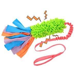 Bungee Tug Toy for Dogs with Squeaky Sound