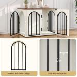 Wooden Dog Crate Furniture for Small/Medium Dogs