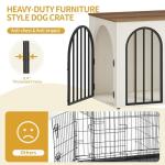 Wooden Dog Crate Furniture for Small/Medium Dogs