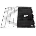 30-Inch Wire Dog Crate with 5-Point Locking System