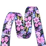 Trendy Floral Dog Collar with Quick Release Buckle