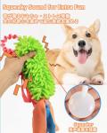 Bungee Tug Toy for Dogs with Squeaky Sound