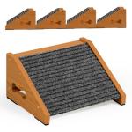 4 Pack Wooden Dog Ramp for All Pets