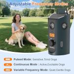 Ultrasonic Bark Control Device with Solar Charging