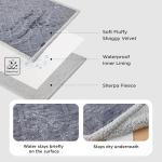 Waterproof Dog Blanket for Couch Protection, Grey