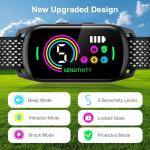 2-Pack Rechargeable Dog Bark Collars with Training Options