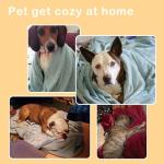 Super Soft Sherpa Dog Blanket for Large Dogs