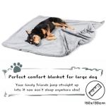 Super Soft Sherpa Dog Blanket for Large Dogs