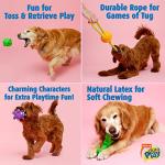 Bacon Scented Dog Toys for Medium and Large Dogs