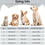 Hoewina Cozy Donut Bed for Small Dogs