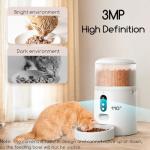 Smart Automatic Pet Feeder with Camera and APP