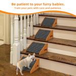 4 Pack Wooden Dog Ramp for All Pets