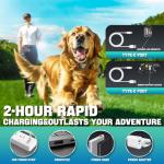 Remote Dog Training Shock Collar, Waterproof & Rechargeable