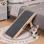 Portable Wooden Dog Ramp with Adjustable Heights