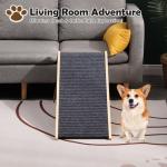 Portable Wooden Dog Ramp with Adjustable Heights