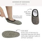 Snoozies Sherpa Travel Slippers for Women - Dogs