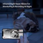 Smart Pet Feeder with 2K Camera and Wi-Fi