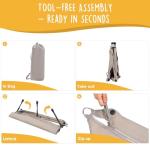 Daisy Cot Portable Elevated Dog Bed - Medium