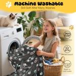 Vowanop Soft Washable Dog Blanket - Flannel Gray