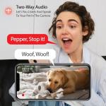 Smart Pet Feeder with 2K Camera and Wi-Fi