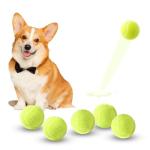 ZIYIZE Mini Tennis Balls - 6 Pack for Dogs