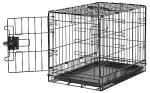 Durable Foldable Metal Pet Crate for Small Dogs