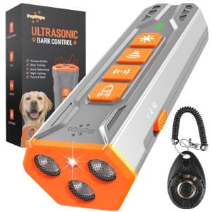 Ultrasonic Dog Barking Deterrent with Clicker