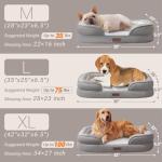 XL Soft Touch Orthopedic Dog Bed for Large Dogs
