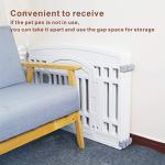 Dog Playpen Gate with 4 Folding Panels