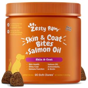 Zesty Paws Salmon Oil Chews for Dogs