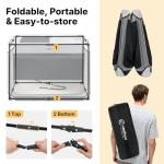 Veehoo 42-Inch Portable Soft Dog Crate