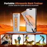 Ultrasonic Dog Barking Deterrent with Clicker