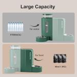 Automatic Gravity Pet Feeder and Water Dispenser Set