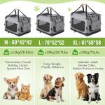 Morpilot Portable Collapsible Dog Crate for Travel