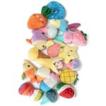 19-Pack Plush Squeaky Dog Toys for Puppies