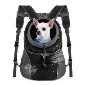 Ventilated Front Dog Carrier Backpack, Adjustable Straps