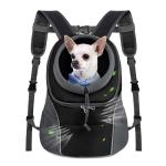 Ventilated Front Dog Carrier Backpack, Adjustable Straps