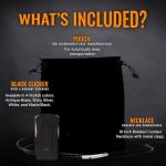 Devault Gear Black Dog Clicker with Necklace