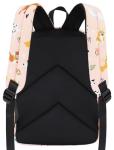 Cute Dog Flower Backpack for School and Travel