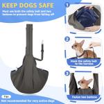 SlowTon Adjustable Dog Carrier Sling for Small Pets