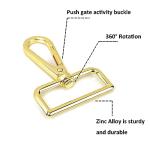 VersaKits 15 Pcs Gold Hook & D Ring Set