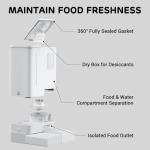 iPettie 2-in-1 Automatic Pet Feeder and Waterer