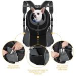 Ventilated Front Dog Carrier Backpack, Adjustable Straps