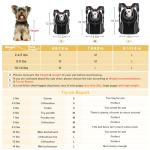 Ventilated Front Dog Carrier Backpack, Adjustable Straps