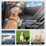 Dog Car Seat Cover for Large Dogs, Waterproof