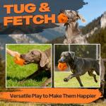 Durable Natural Rubber Dog Balls for Chewing