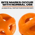 Durable Natural Rubber Dog Balls for Chewing